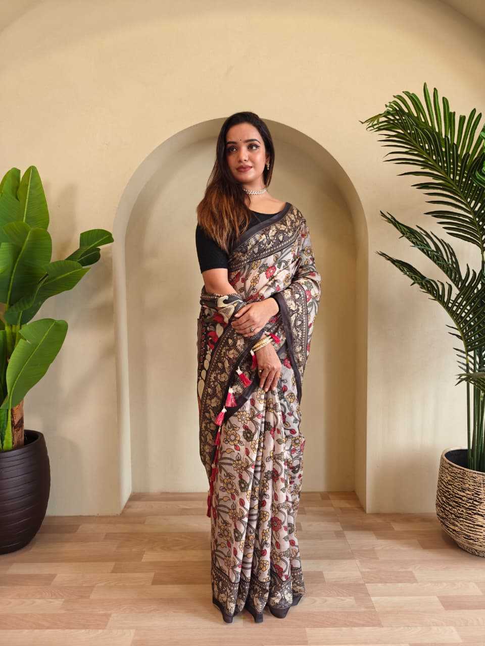 Soft Cotton Designer Saree