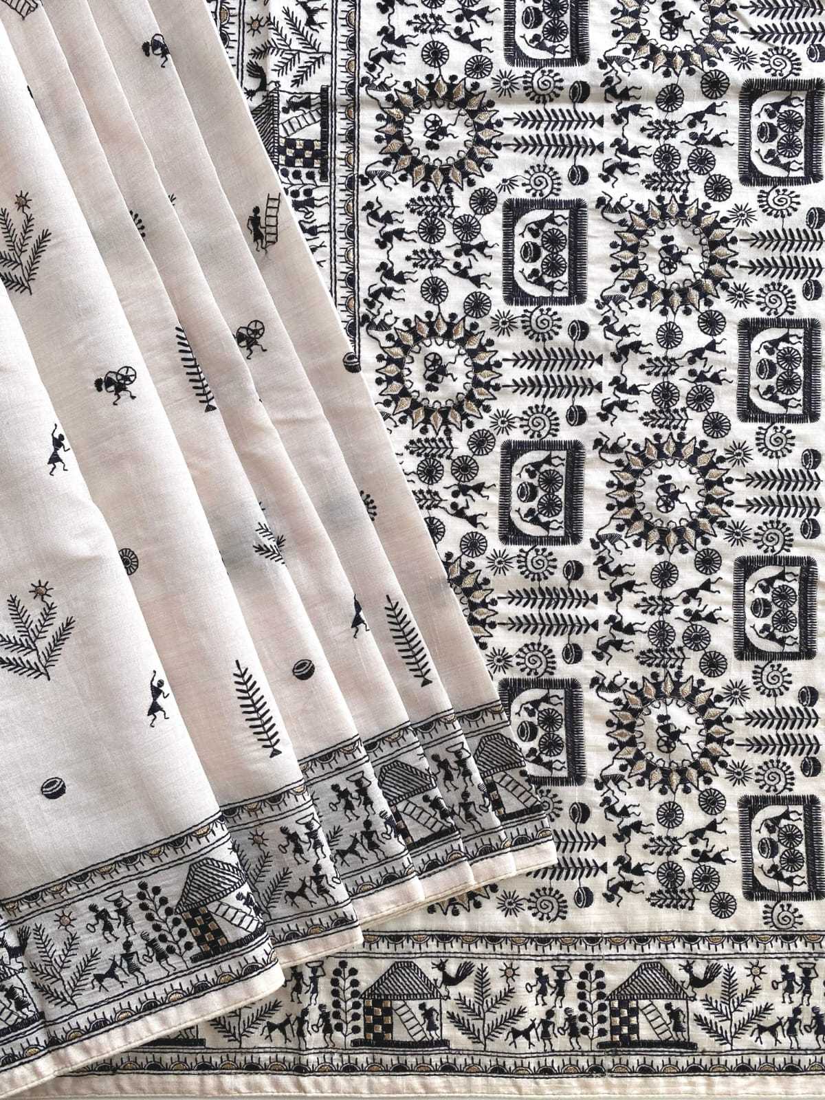 Tussar Silk Party Wear Saree