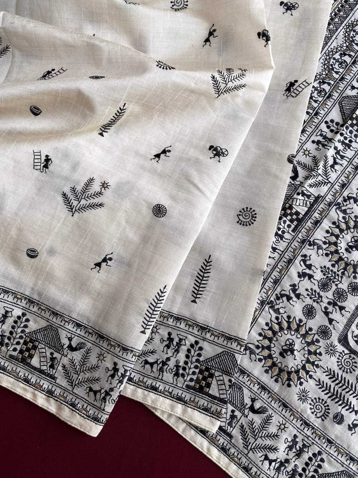Tussar Silk Party Wear Saree