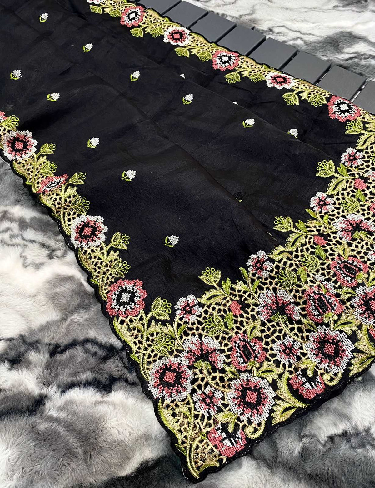 Pure Silk Designer Saree
