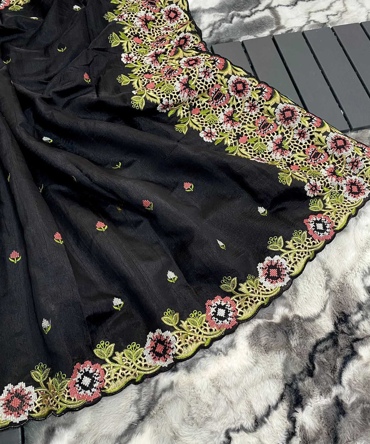Pure Silk Designer Saree