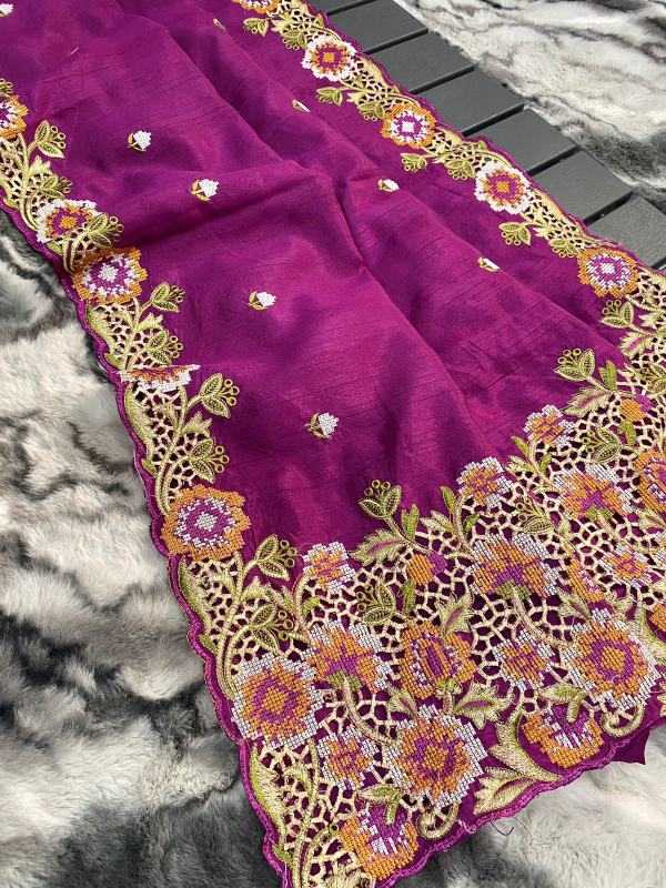 Pure Silk Designer Saree