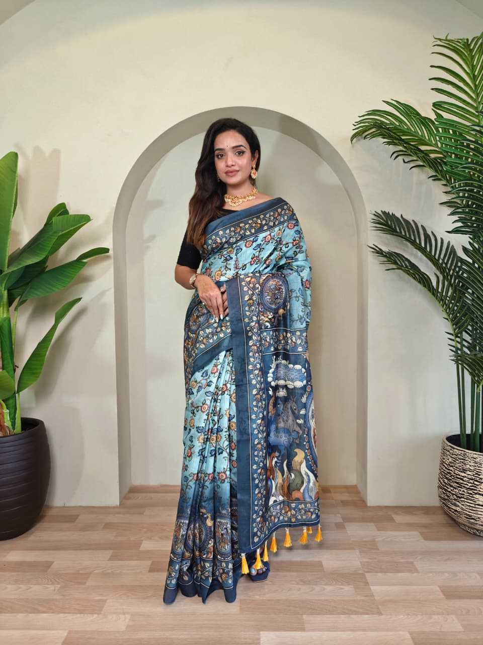 Priyanka Cotton Printed Saree