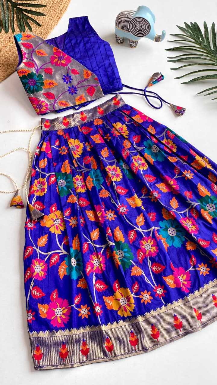 Silk Kids Lehenga