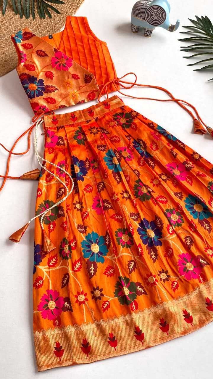 Silk Kids Lehenga