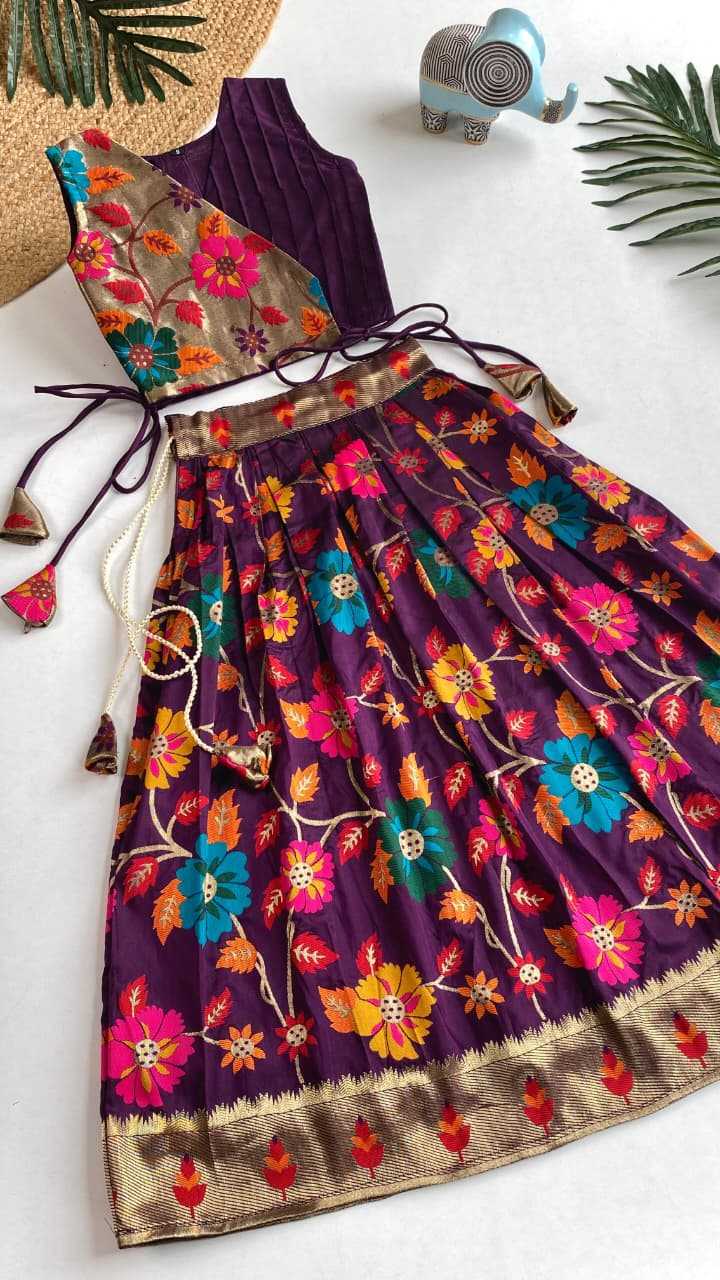 Silk Kids Lehenga