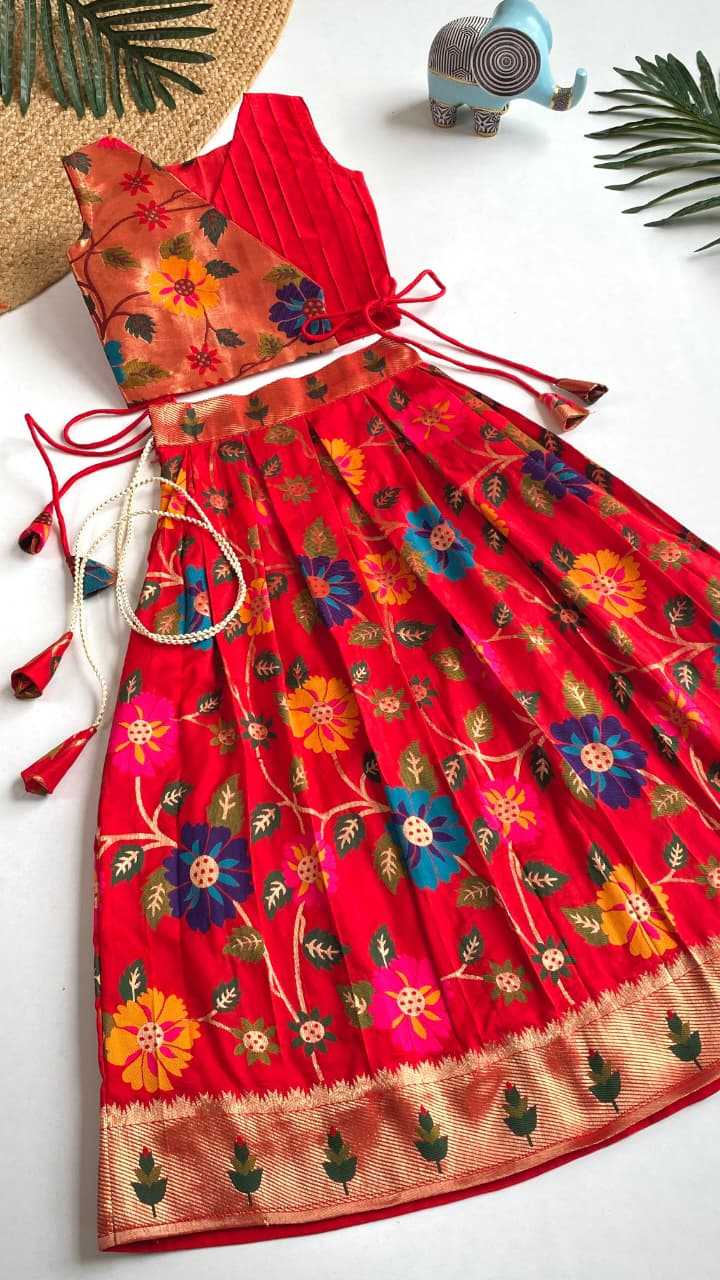 Silk Kids Lehenga