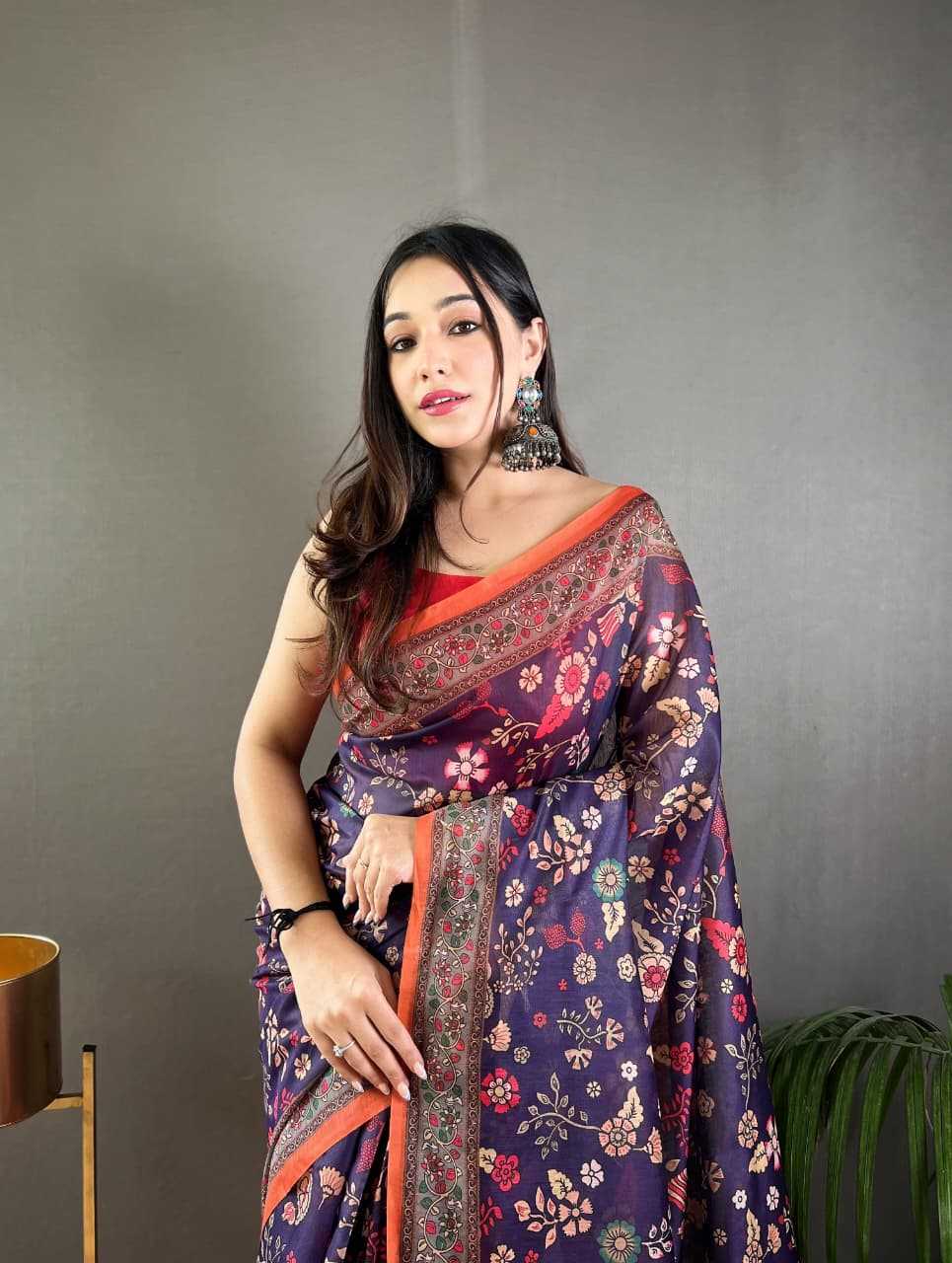 Printed Saree