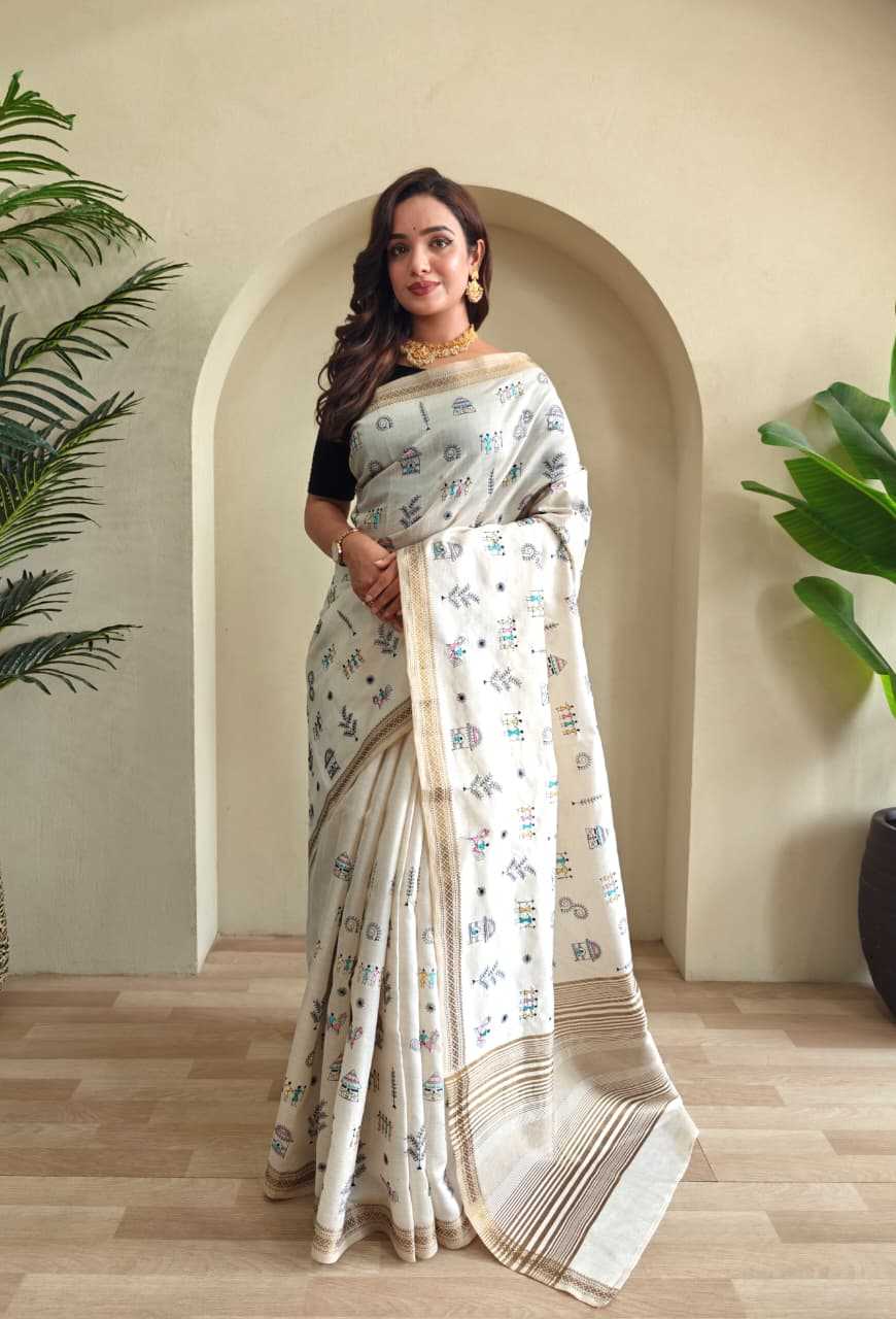 Embroidered Saree