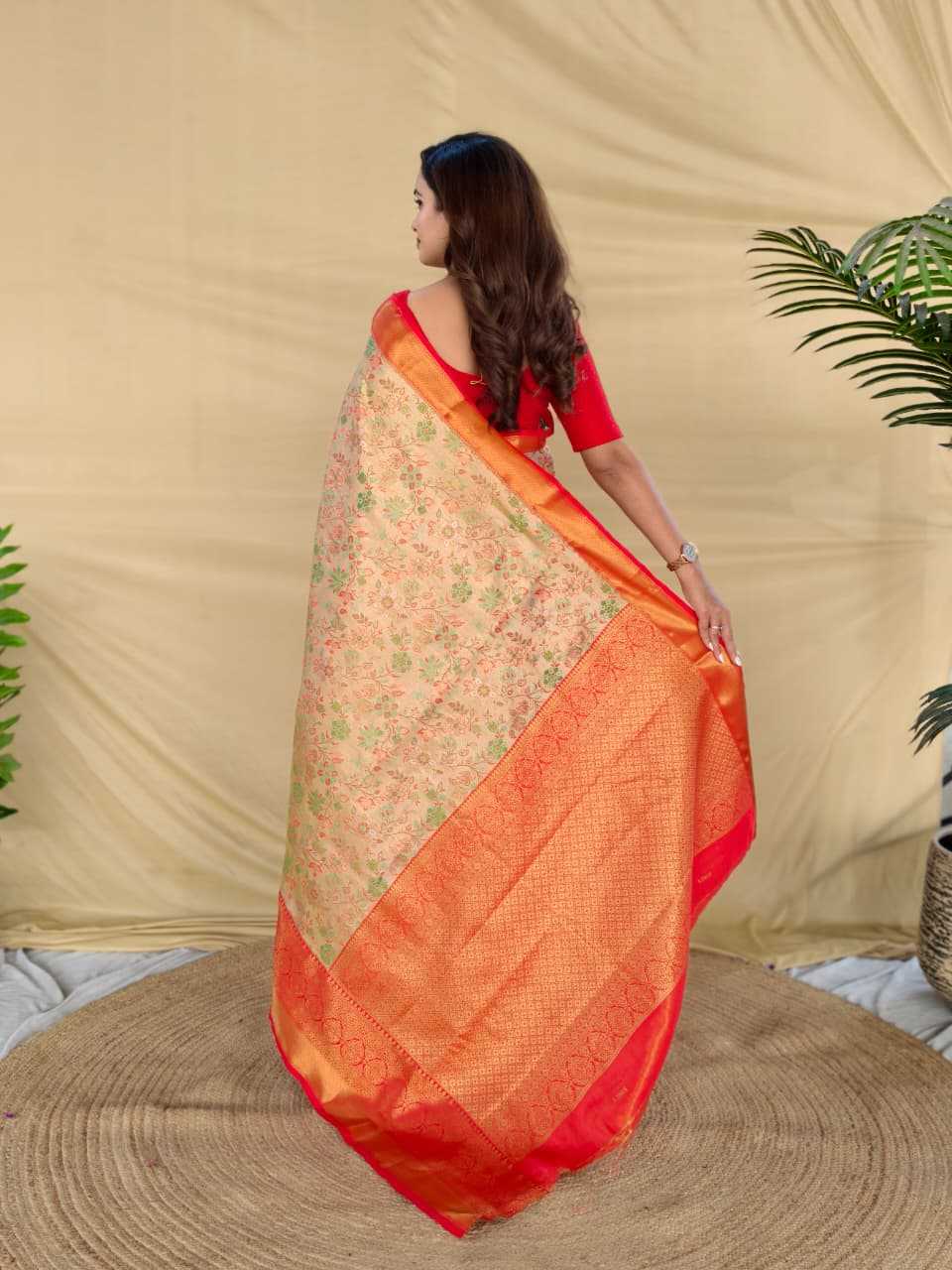 Zari Border Silk Saree