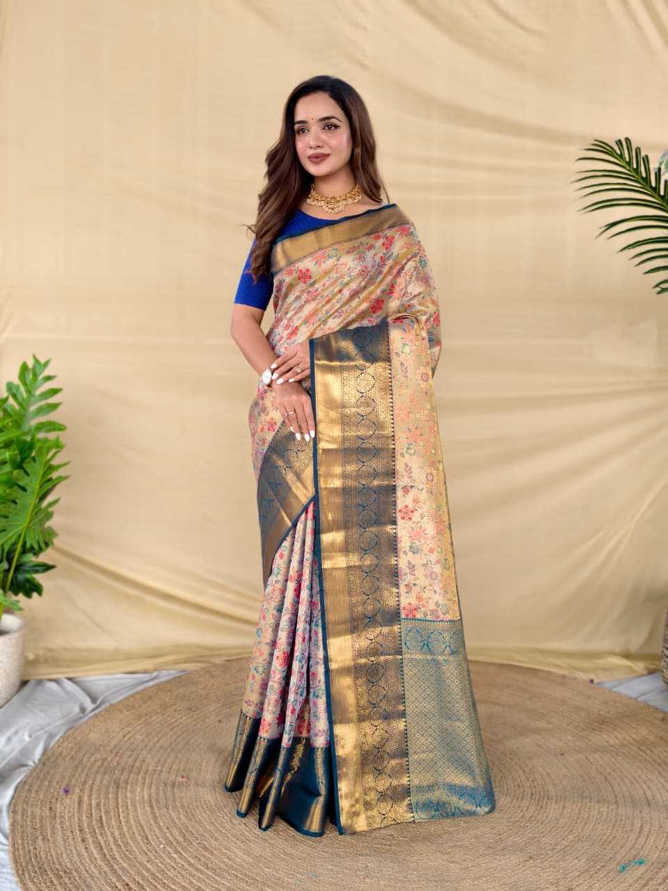 Zari Border Silk Saree