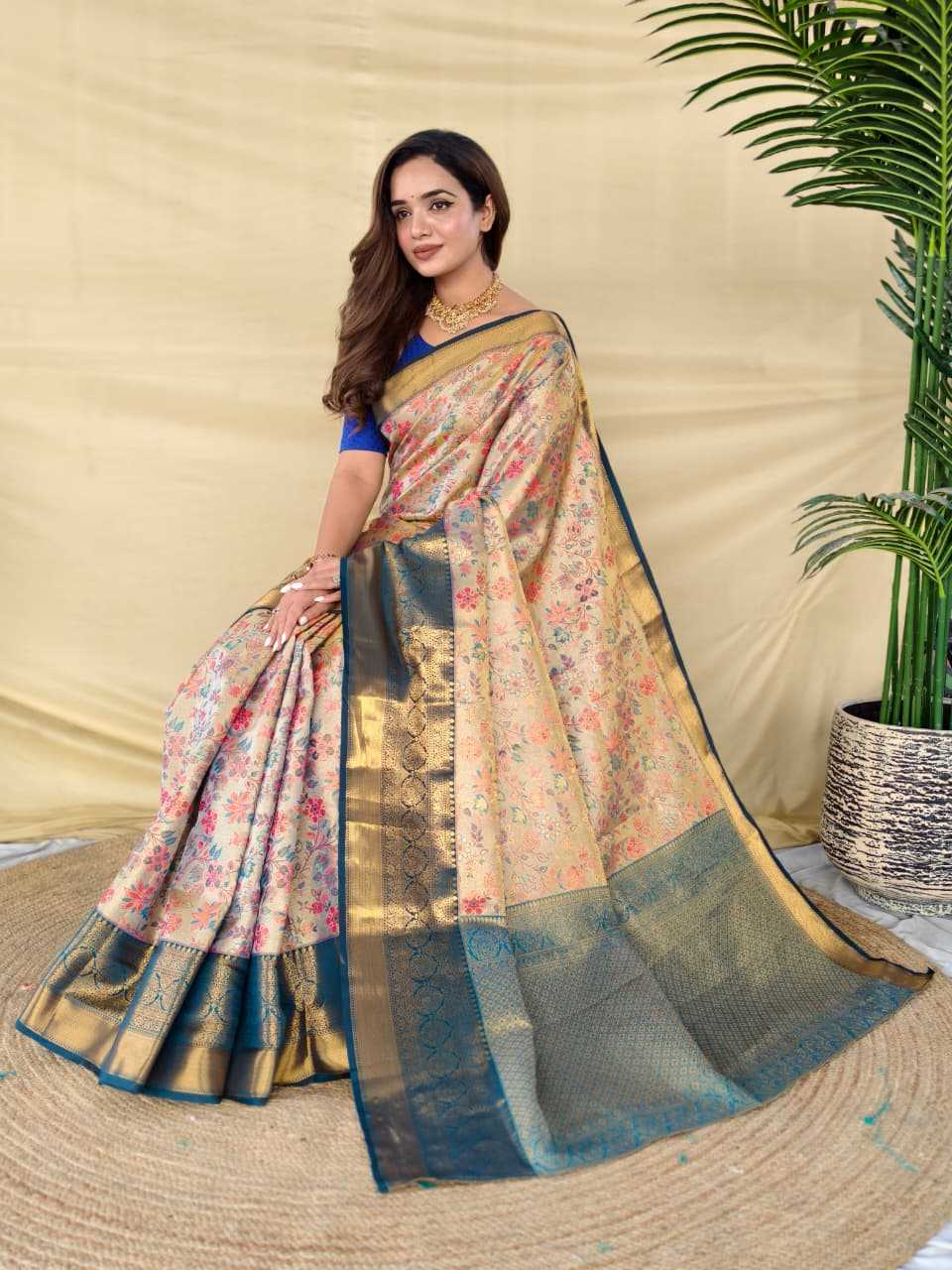 Zari Border Silk Saree