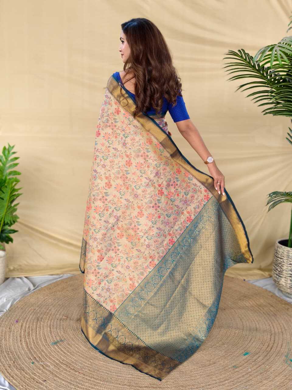 Zari Border Silk Saree