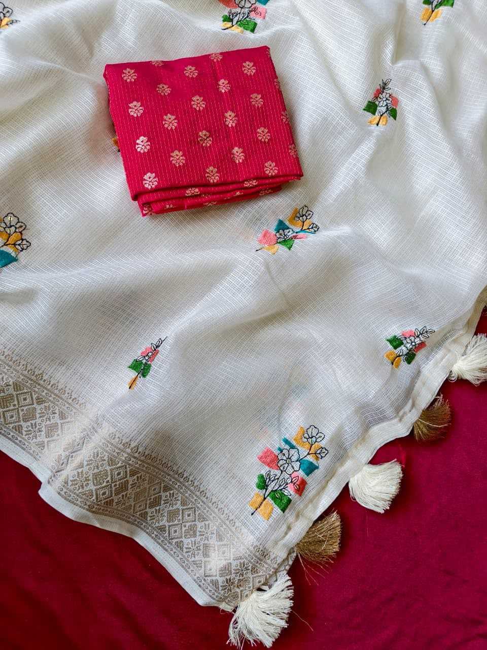 Embroidered Saree