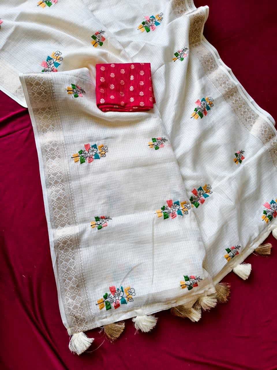 Embroidered Saree
