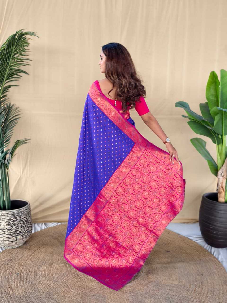 Sunanda Paithani Silk Saree