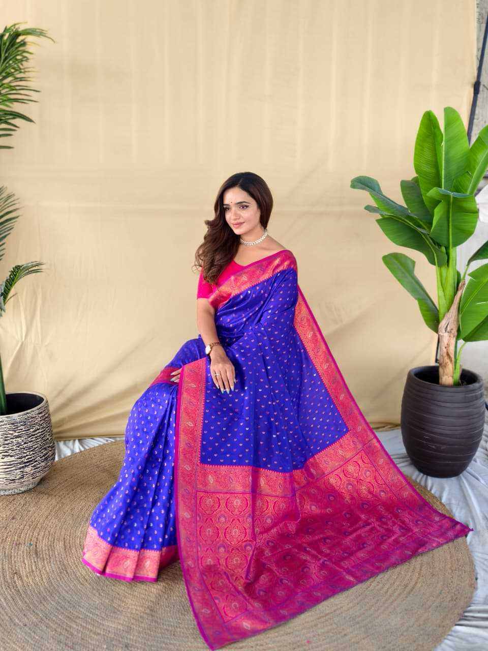 Sunanda Paithani Silk Saree