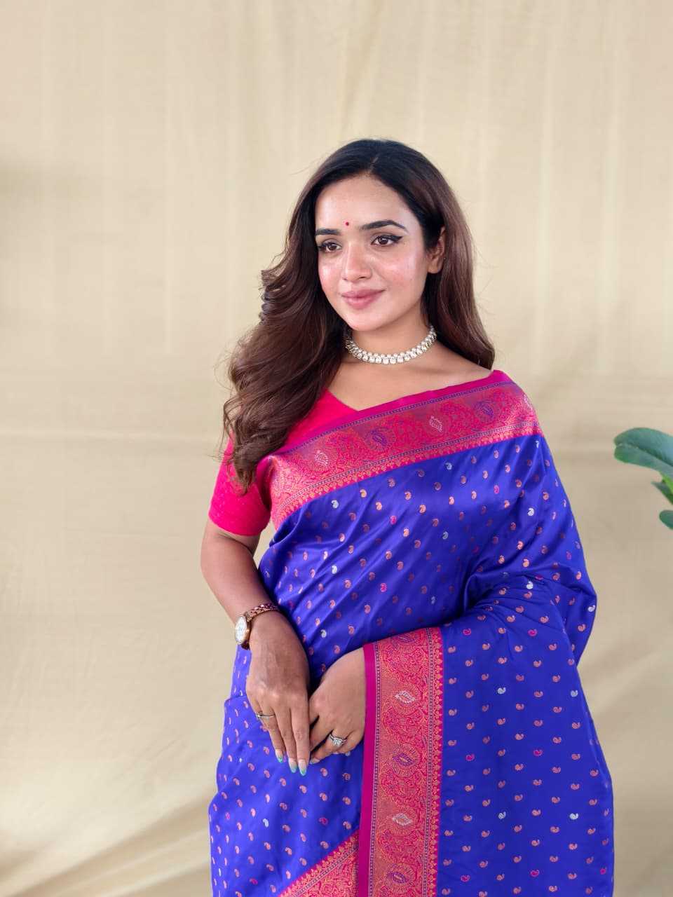 Sunanda Paithani Silk Saree