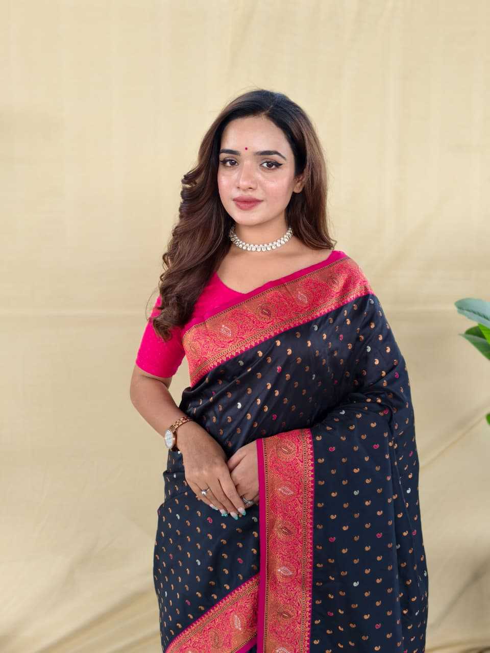 Sunanda Paithani Silk Saree