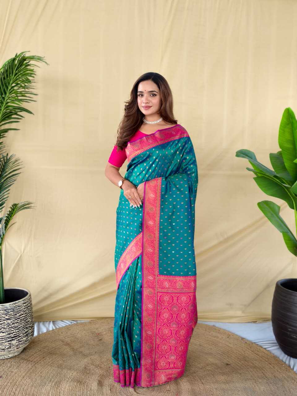 Sunanda Paithani Silk Saree