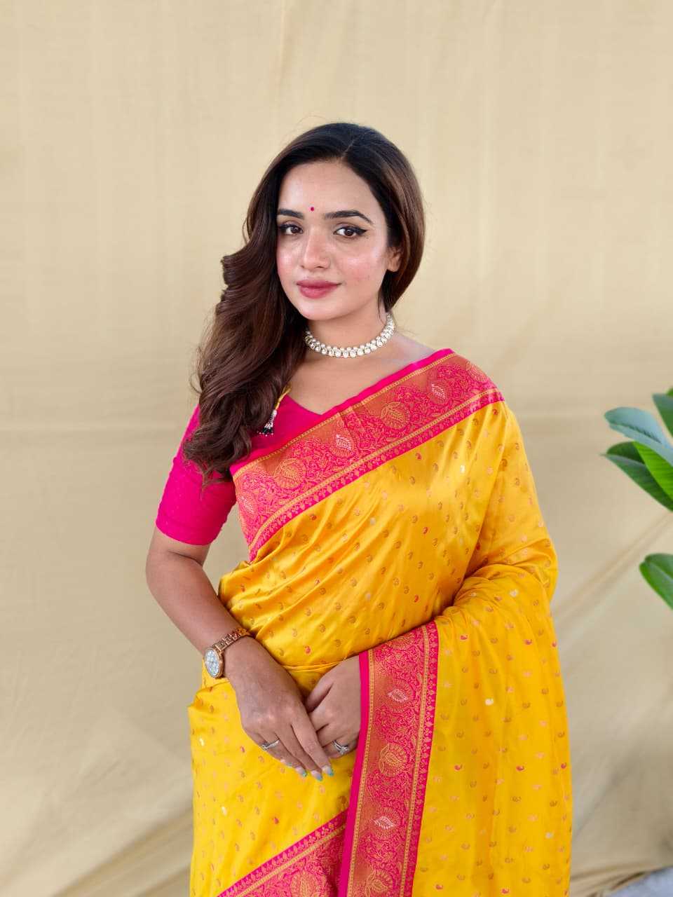 Sunanda Paithani Silk Saree