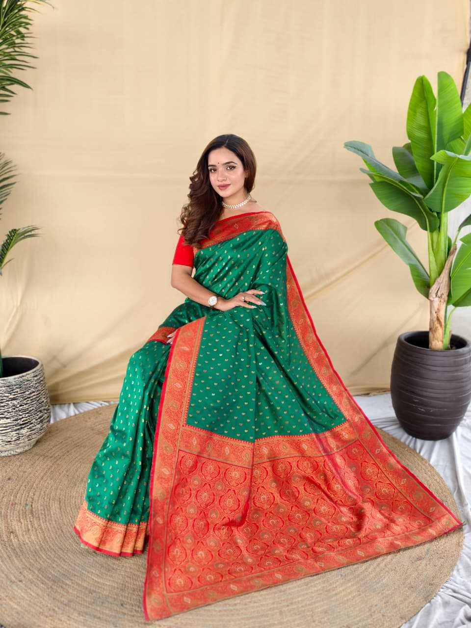 Sunanda Paithani Silk Saree