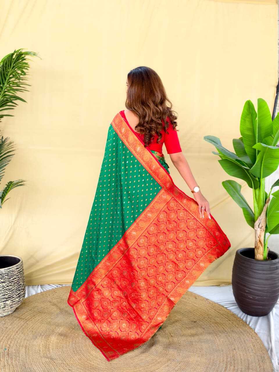 Sunanda Paithani Silk Saree