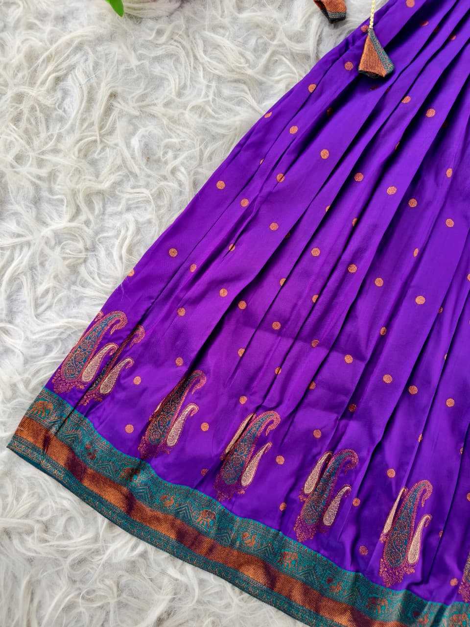 Soft Silk Kids Lehenga