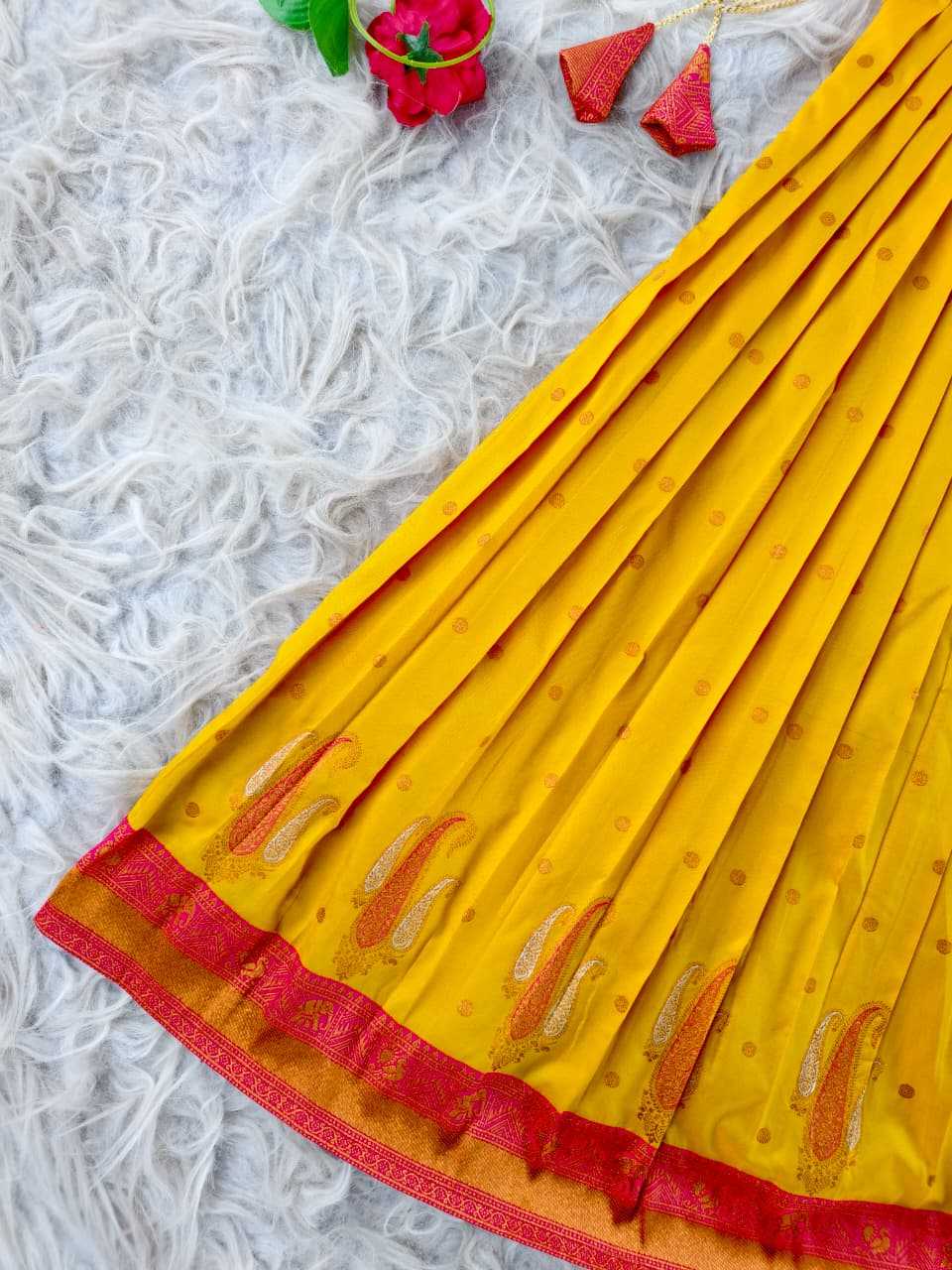 Soft Silk Kids Lehenga