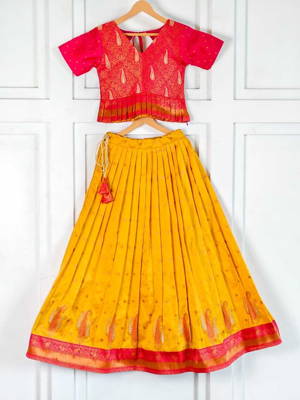 Soft Silk Kids Lehenga
