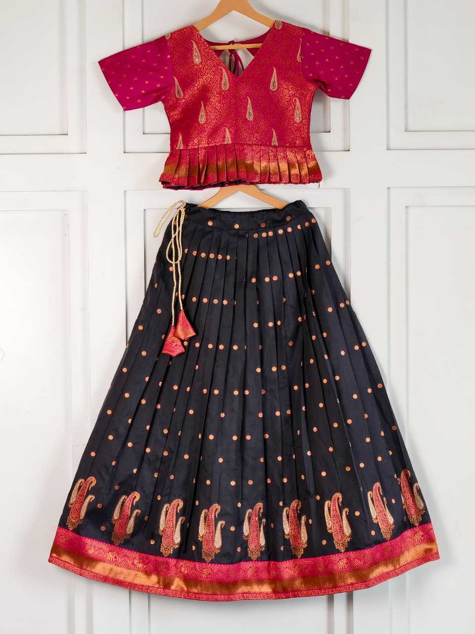 Soft Silk Kids Lehenga