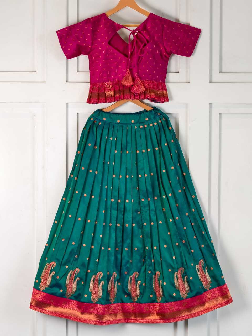 Soft Silk Kids Lehenga