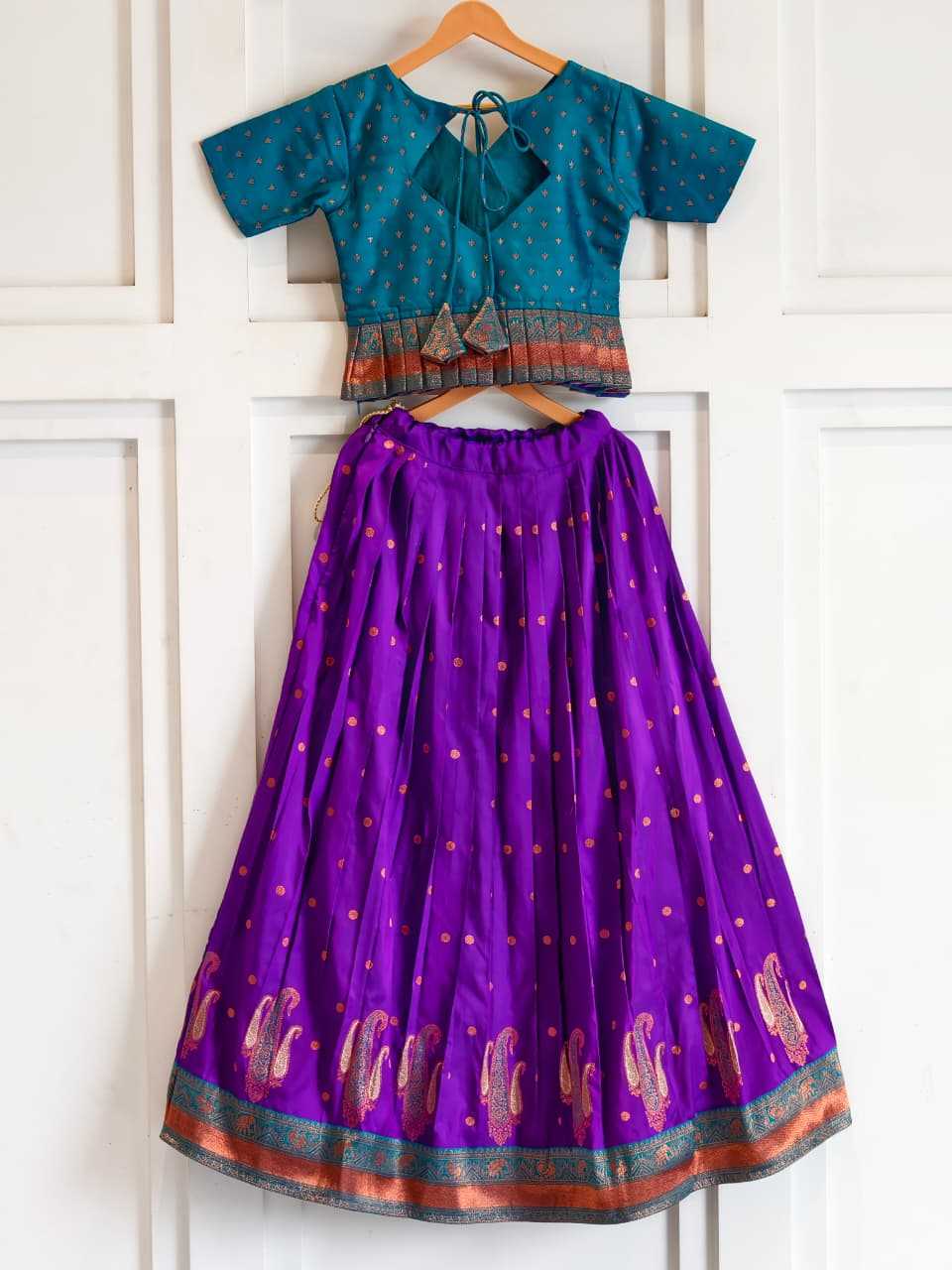 Soft Silk Kids Lehenga