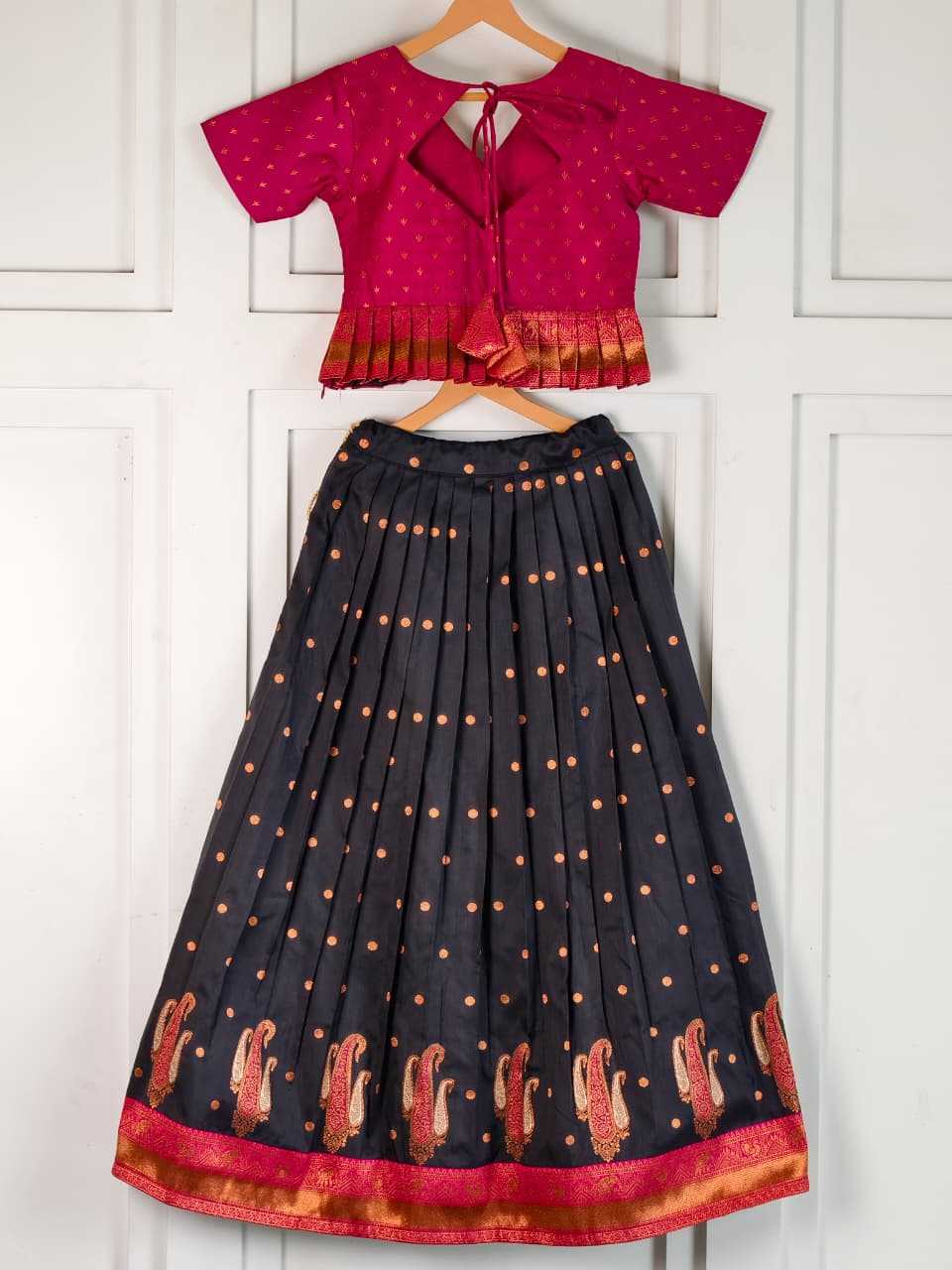 Soft Silk Kids Lehenga