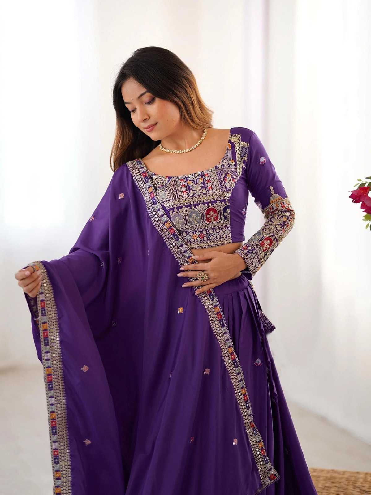 Anaya Chinon Designer Lehenga
