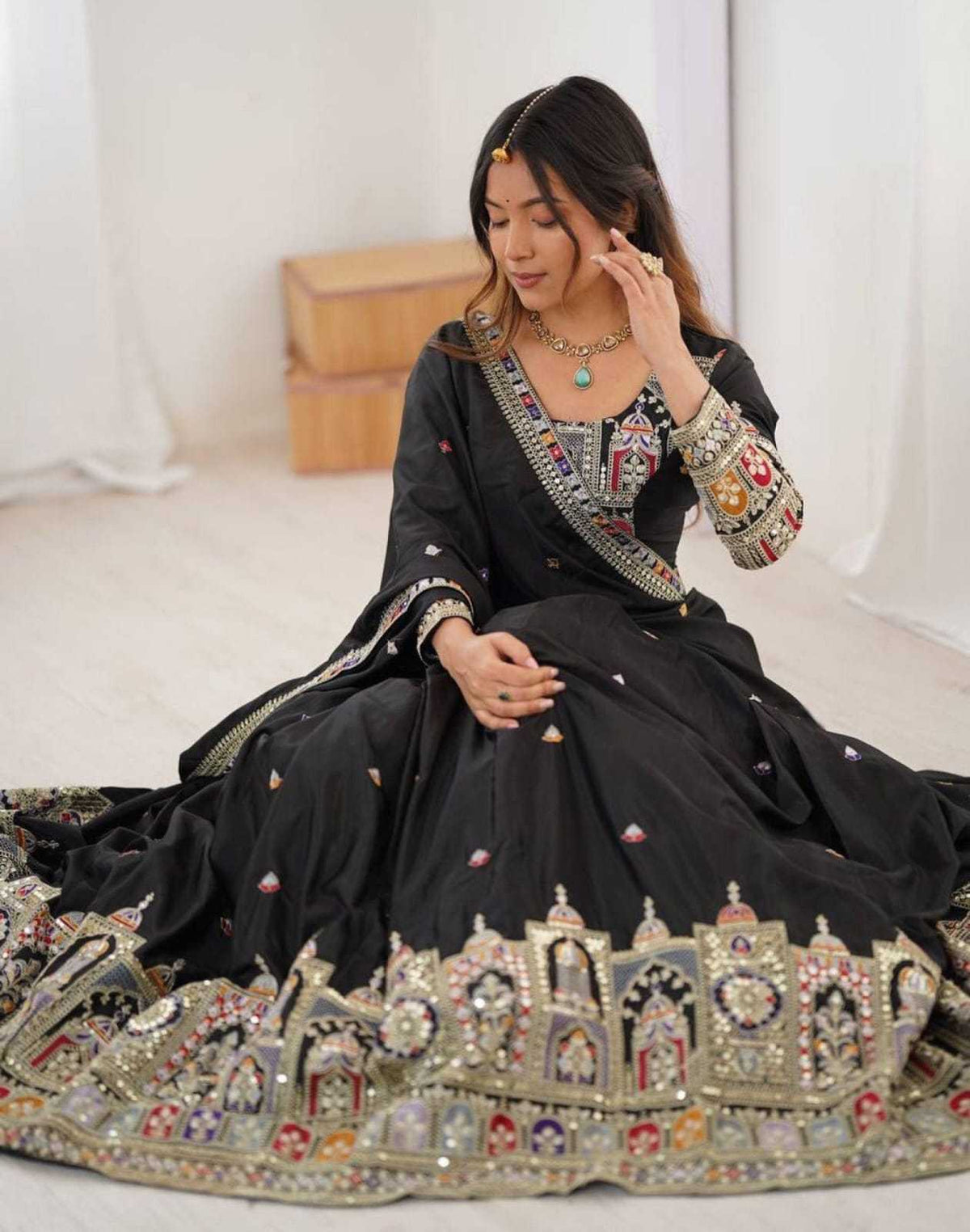 Anaya Chinon Designer Lehenga