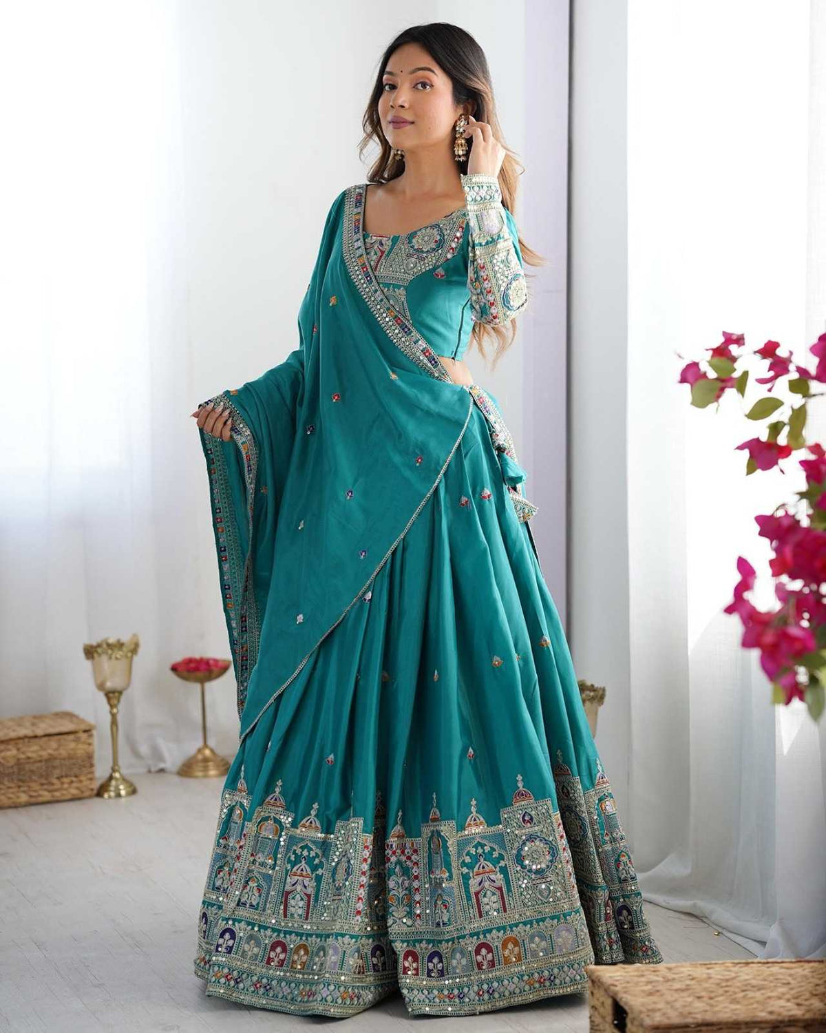 Anaya Chinon Designer Lehenga