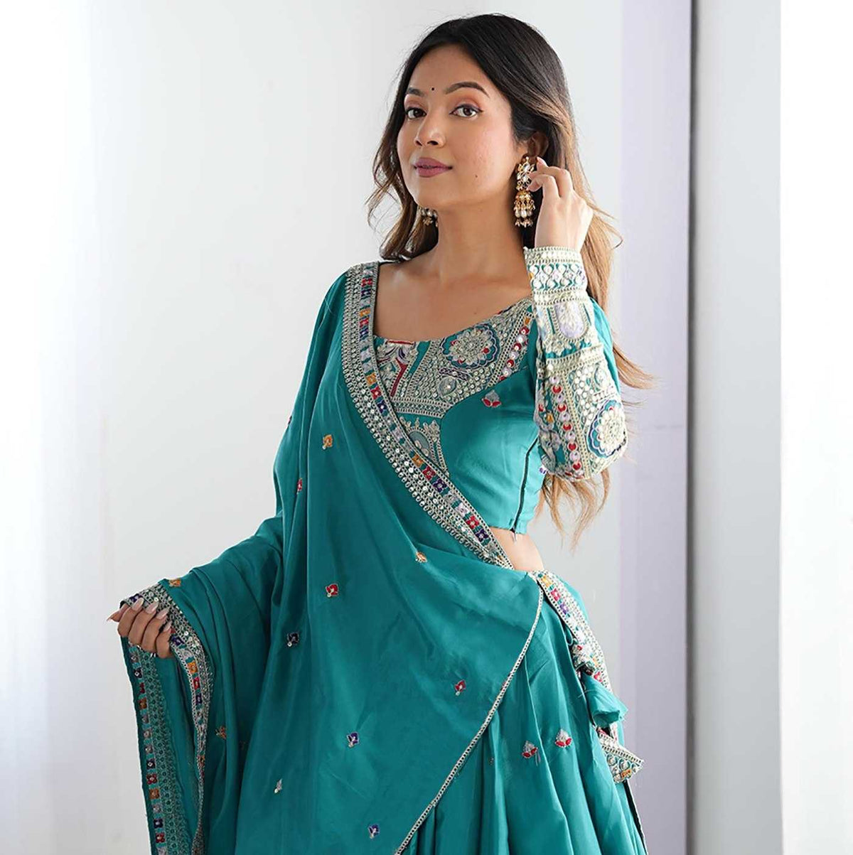 Anaya Chinon Designer Lehenga