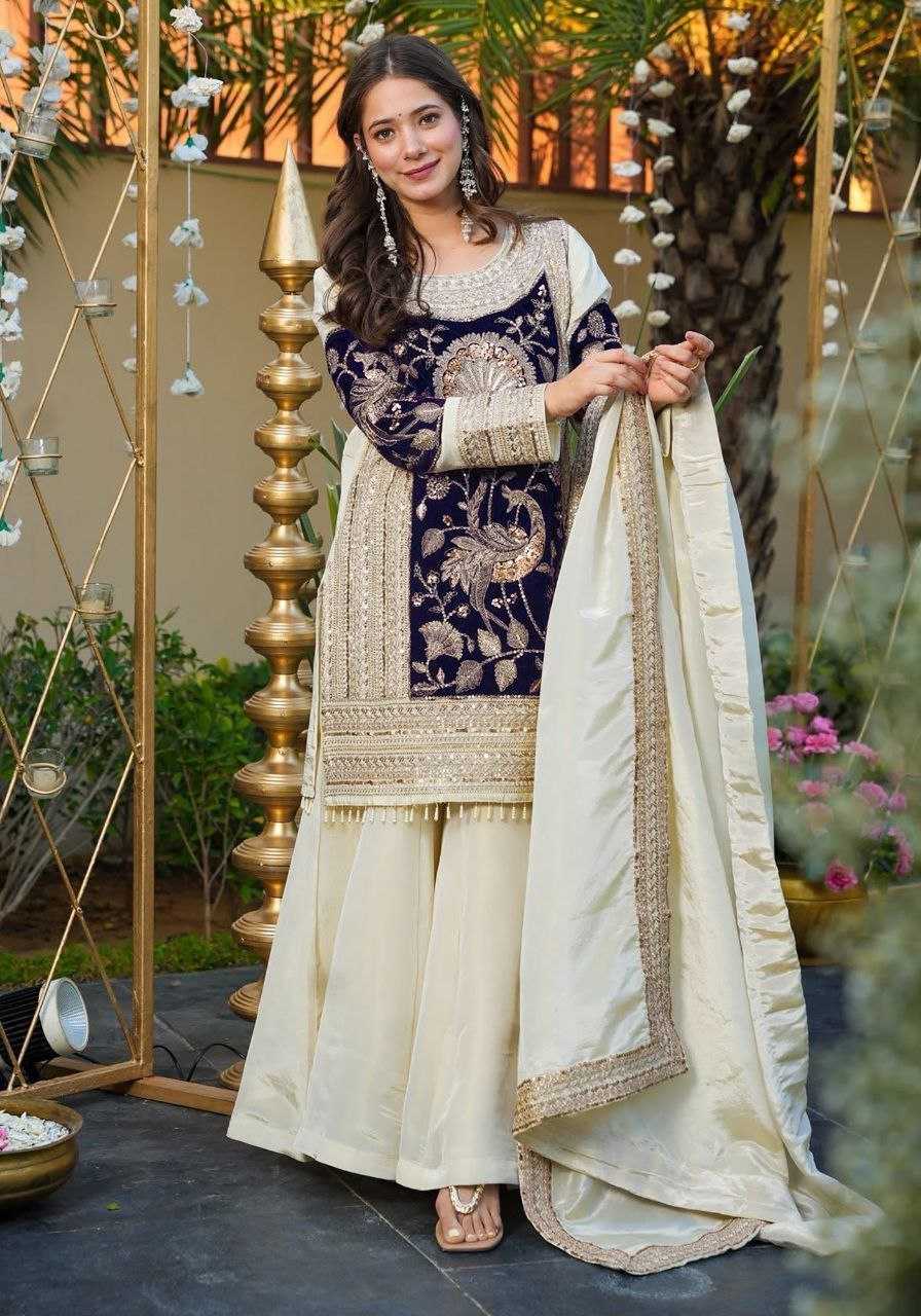 Crepe Designer Kurti