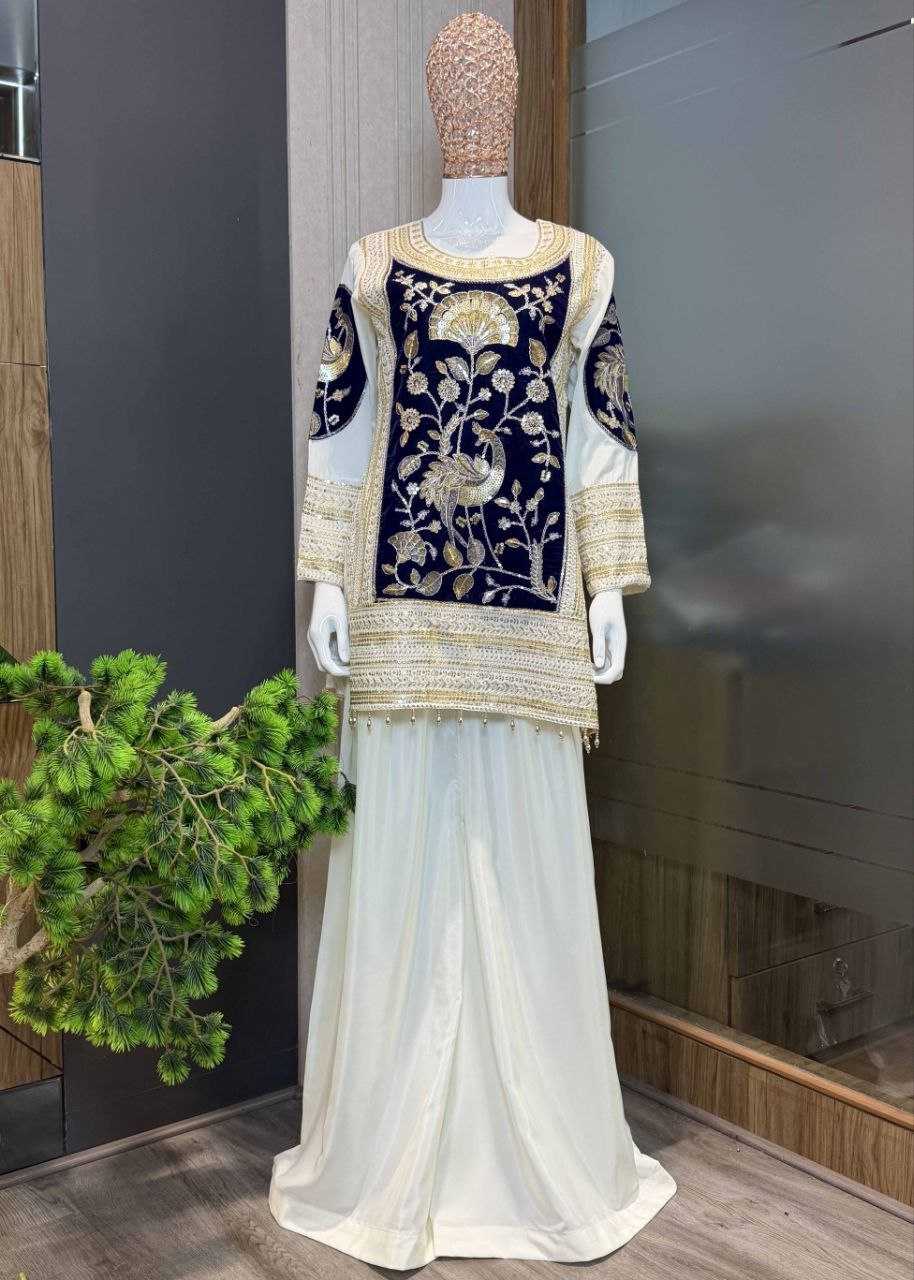 Crepe Designer Kurti
