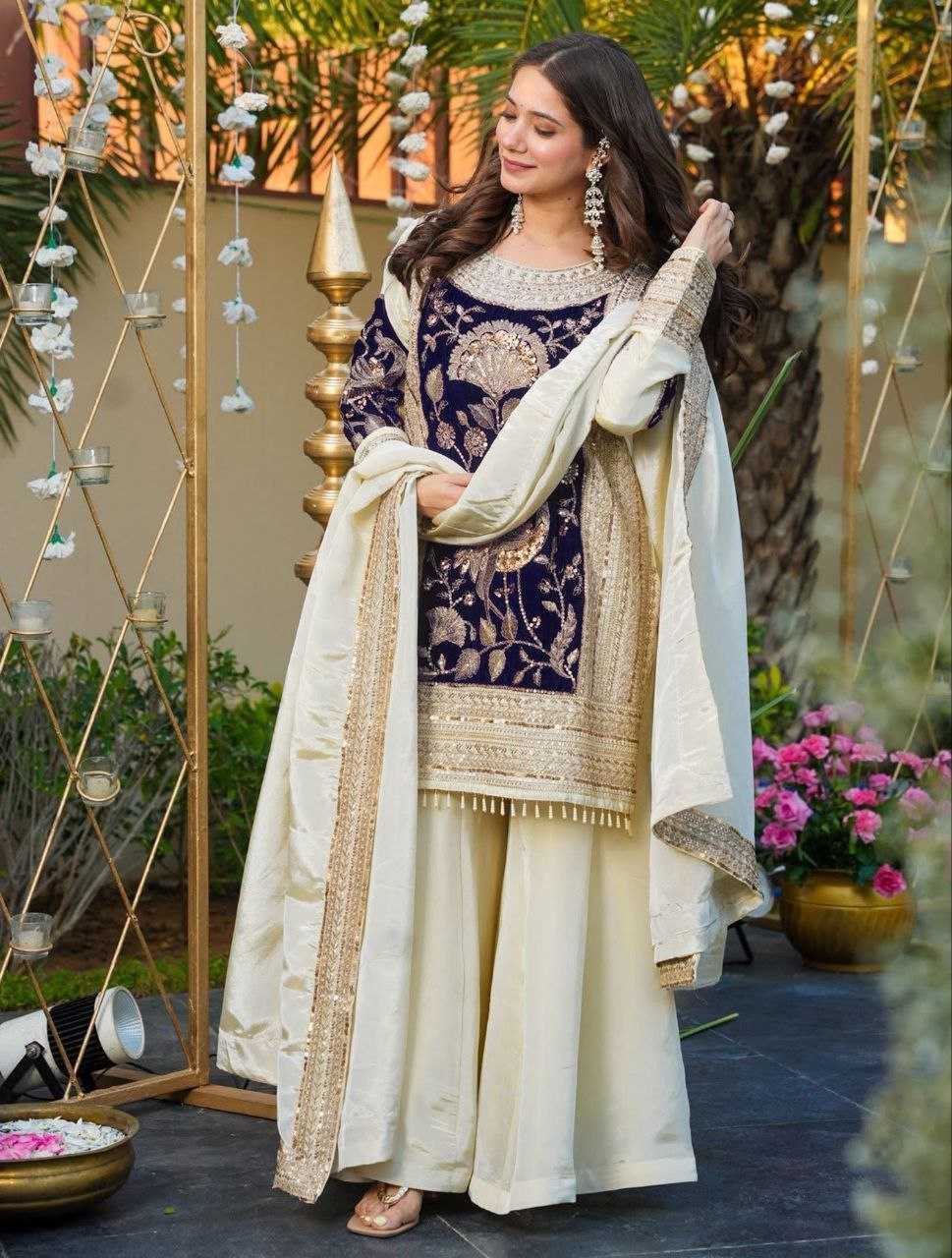 Crepe Designer Kurti