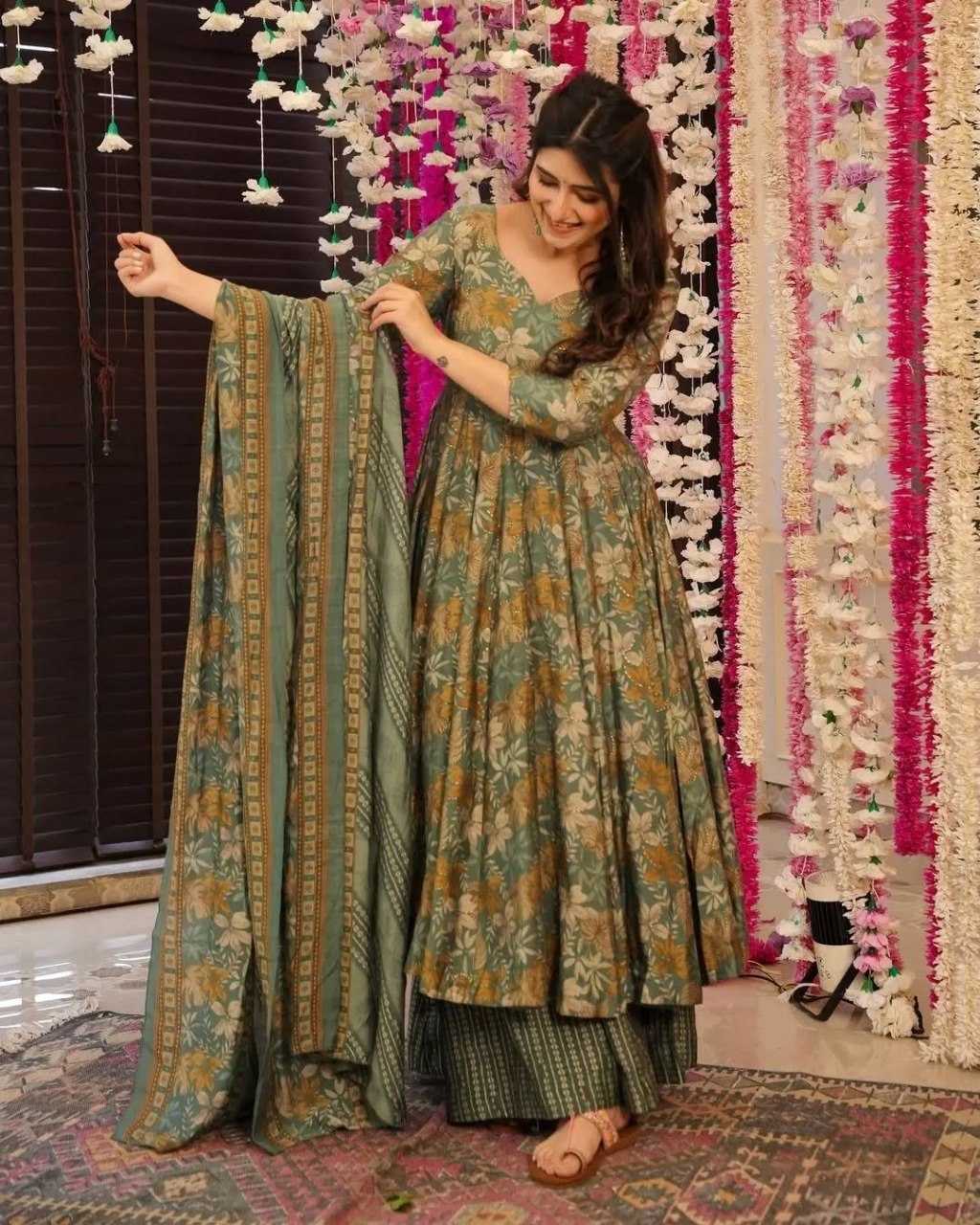 Rayon Printed Suit