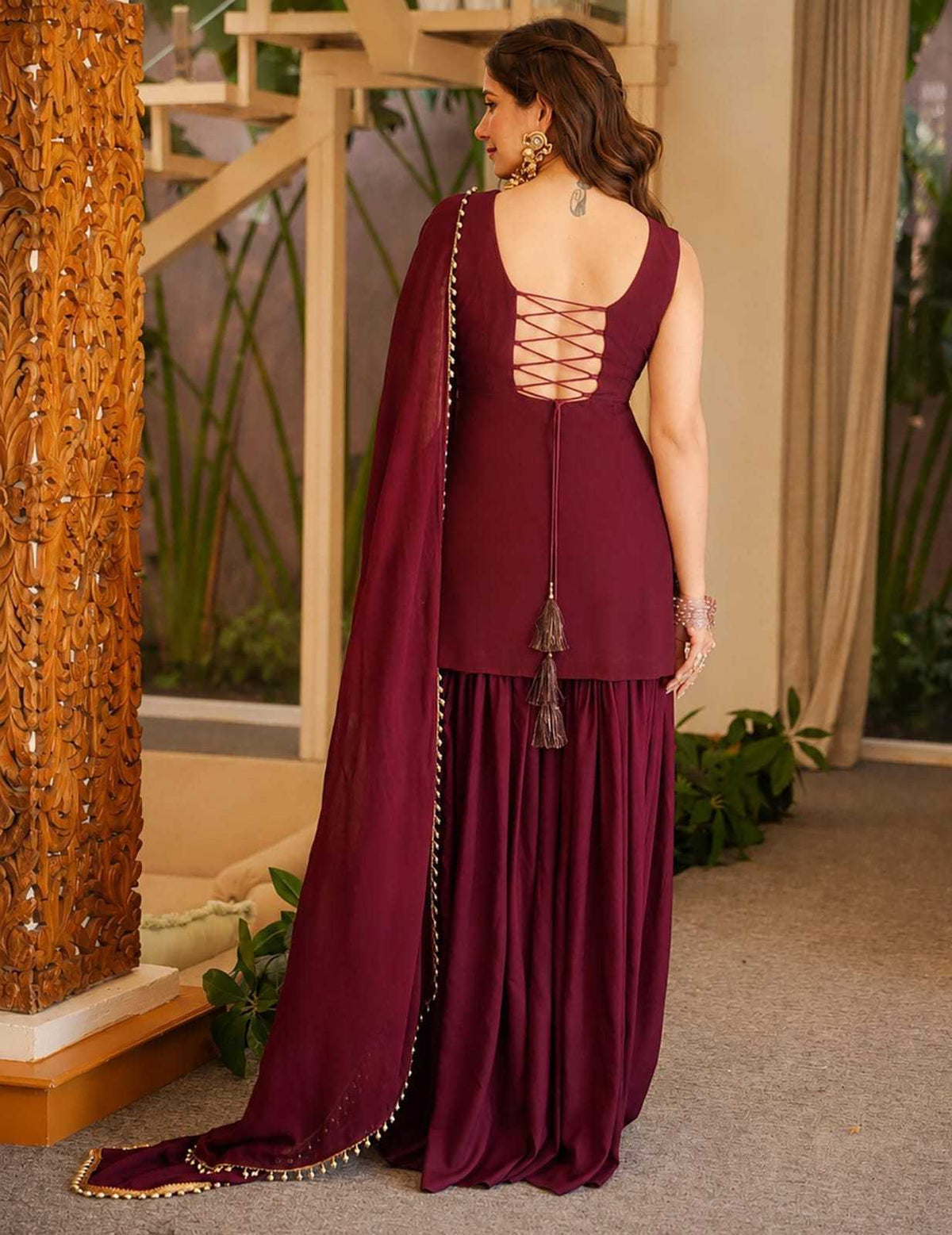 Jiya Crepe Silk Embroidery Suit