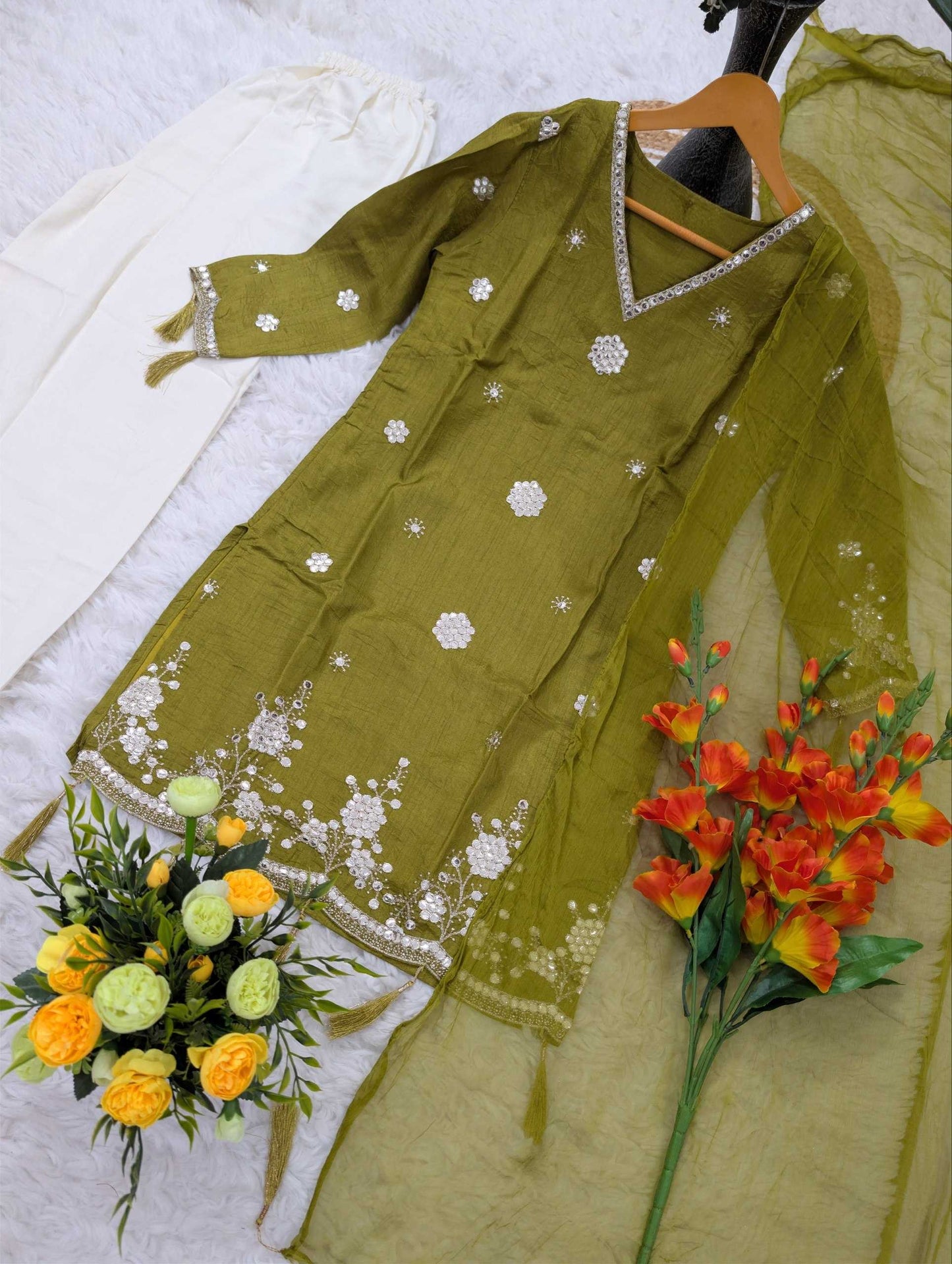 Viscose Party Wear Kurti