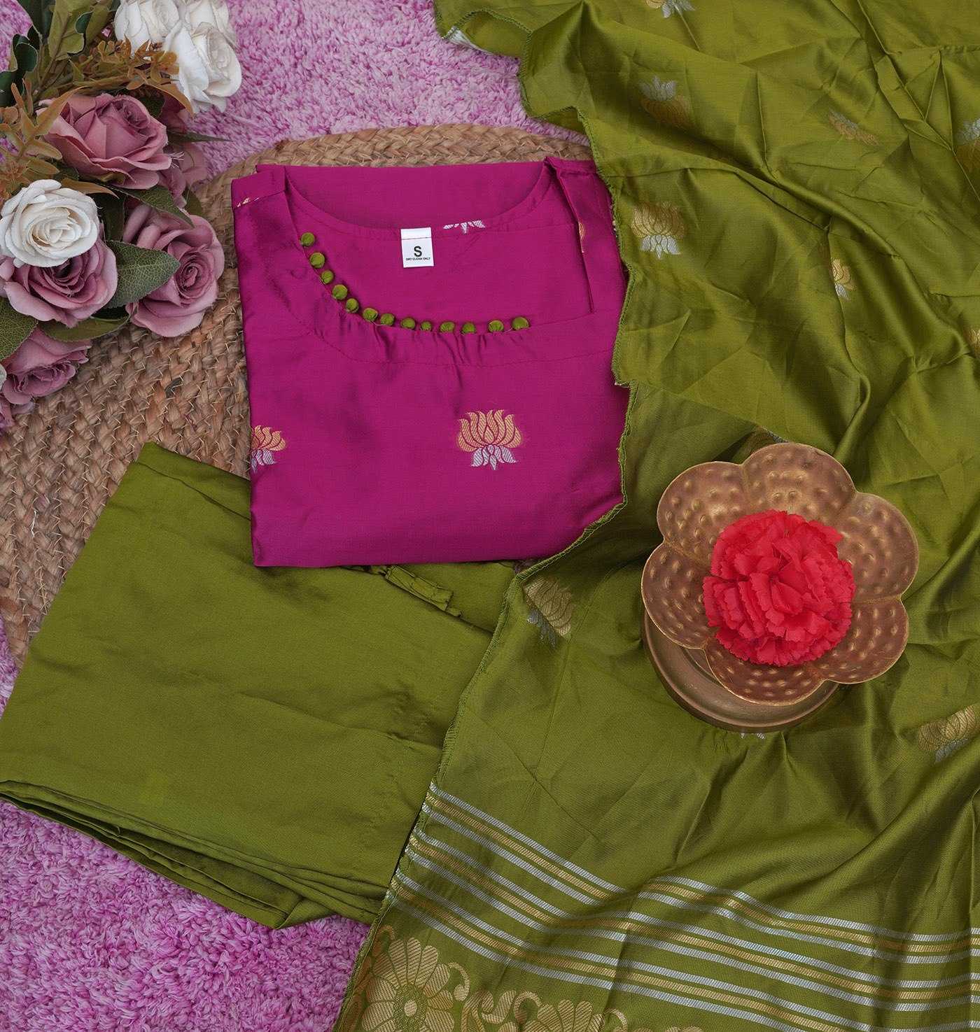 Art Silk Party Wear Kurti
