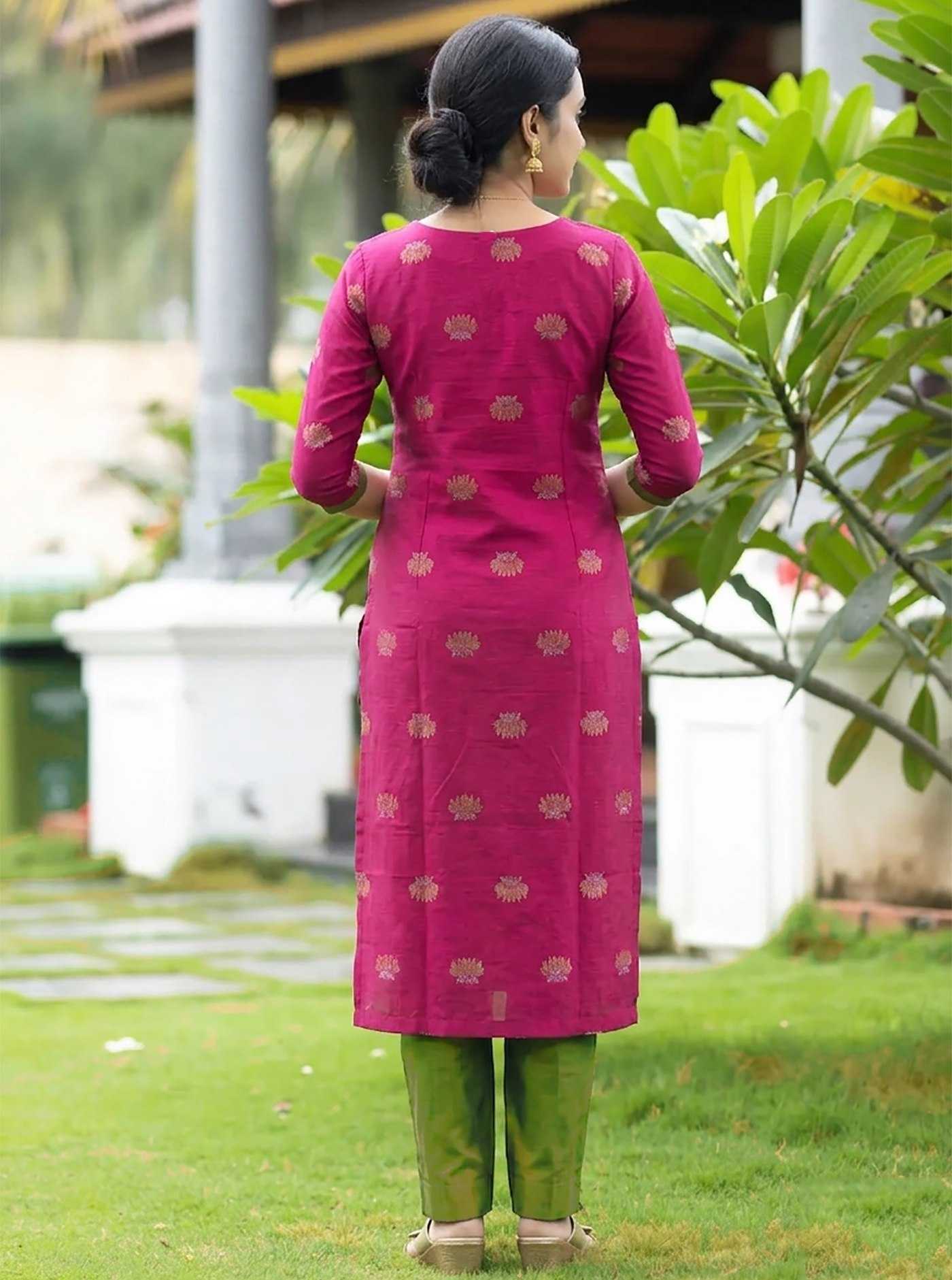 Art Silk Party Wear Kurti