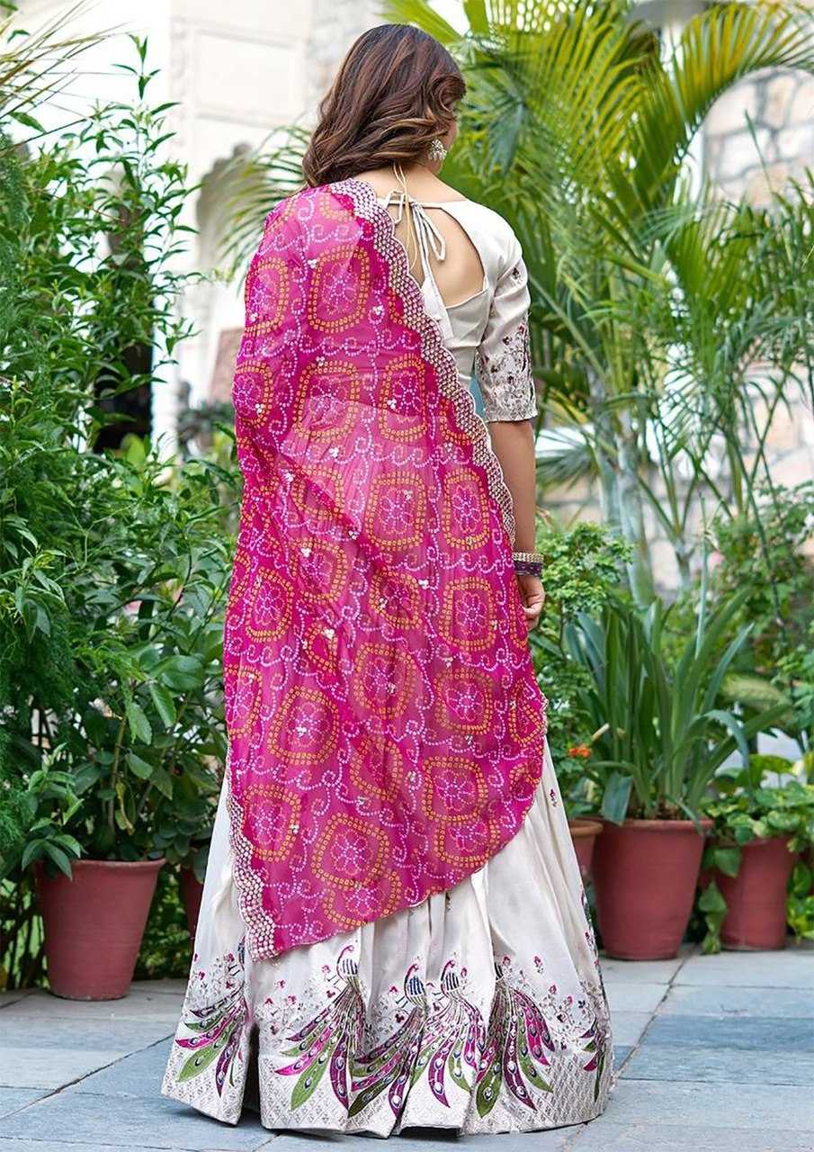 Chinon Embroidered Lehenga