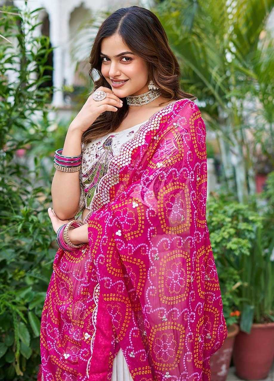Chinon Embroidered Lehenga