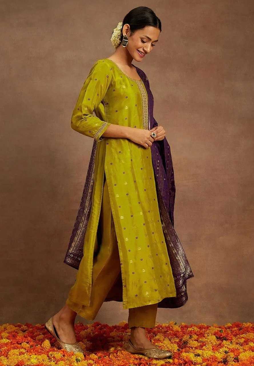 Art Silk Party Wear Kurti