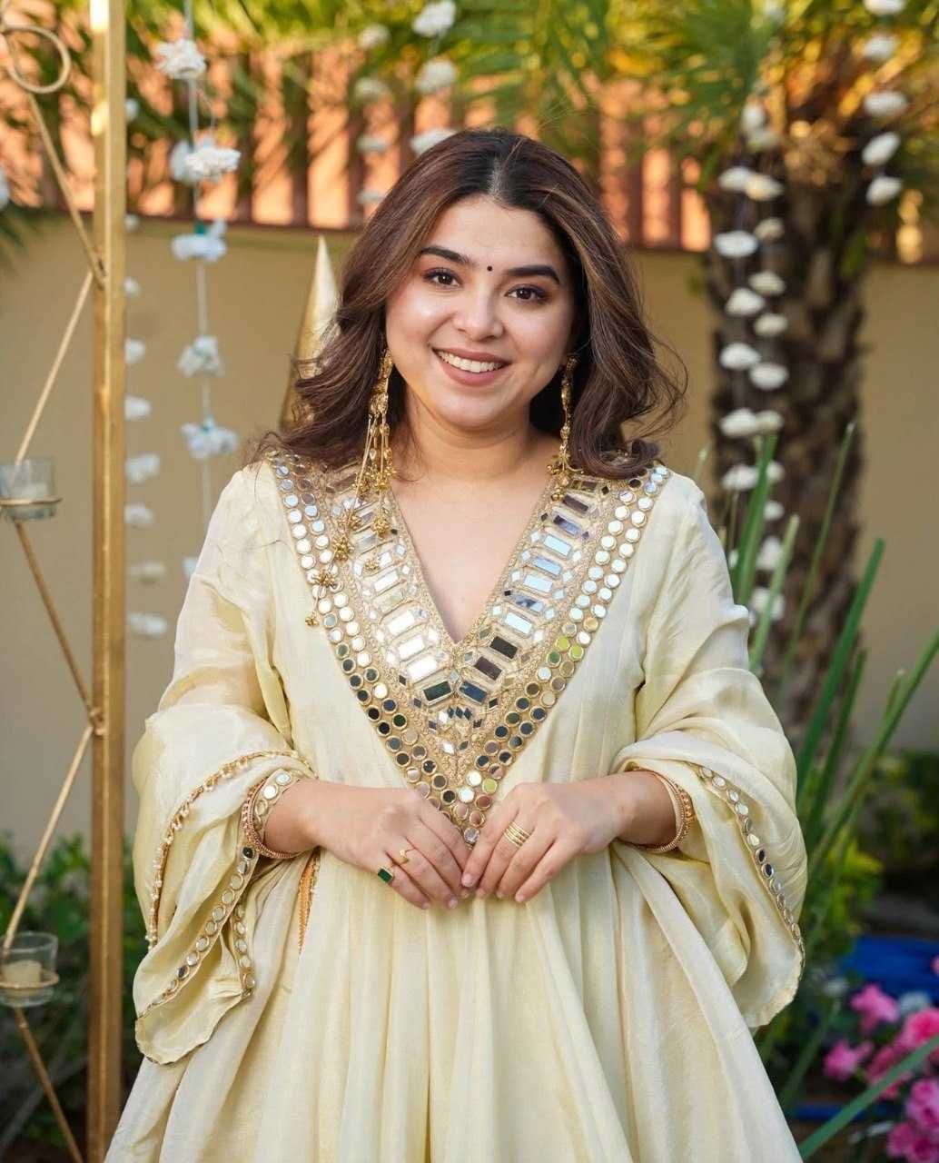 Crepe Embroidered Kurti